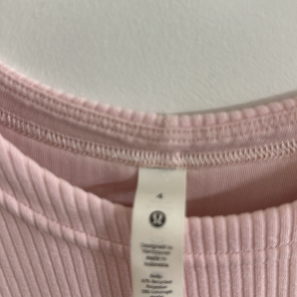 Lululemon Ribbed Softstreme Slim Fit Tank Dress - Picture 3 of 4